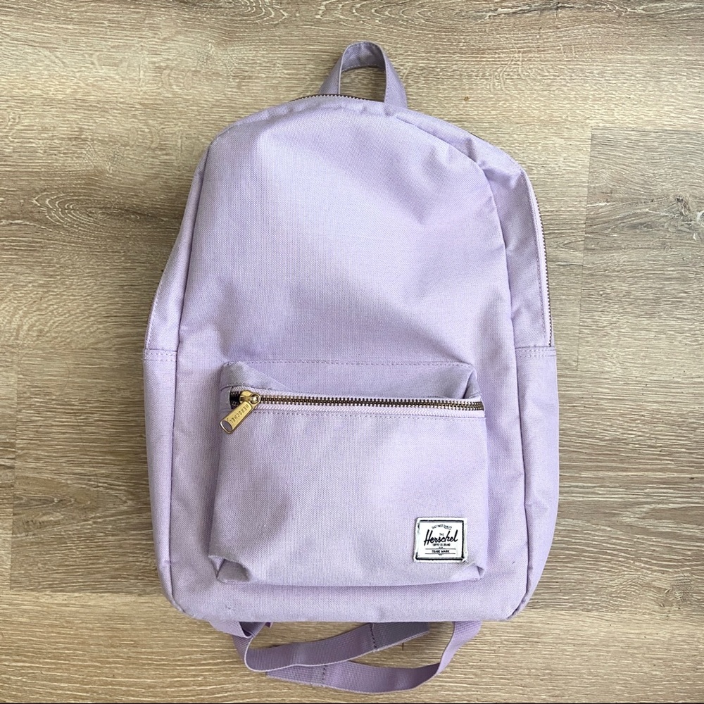 Light Purple HERSHEL Backpack with Laptop Sleeve